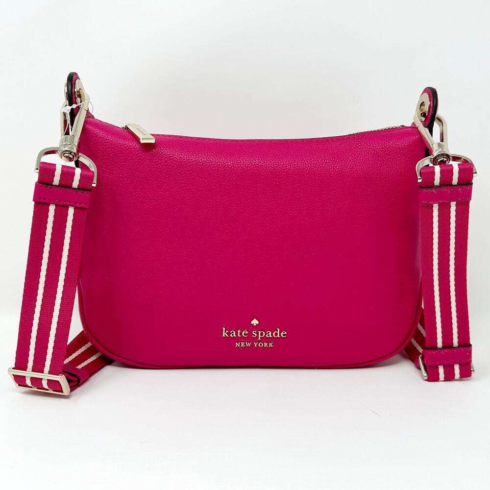 Kate Spade Rosie Small Crossbody Purse Festive Pink Leather wkr00630